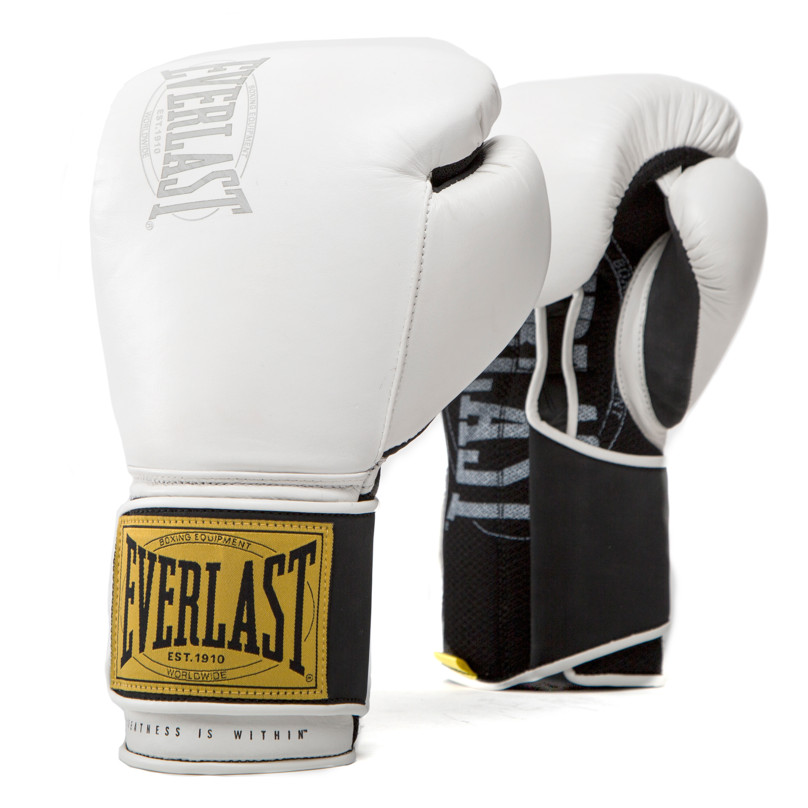 Everlast 1910 Classic Training Gloves - White 16 oz