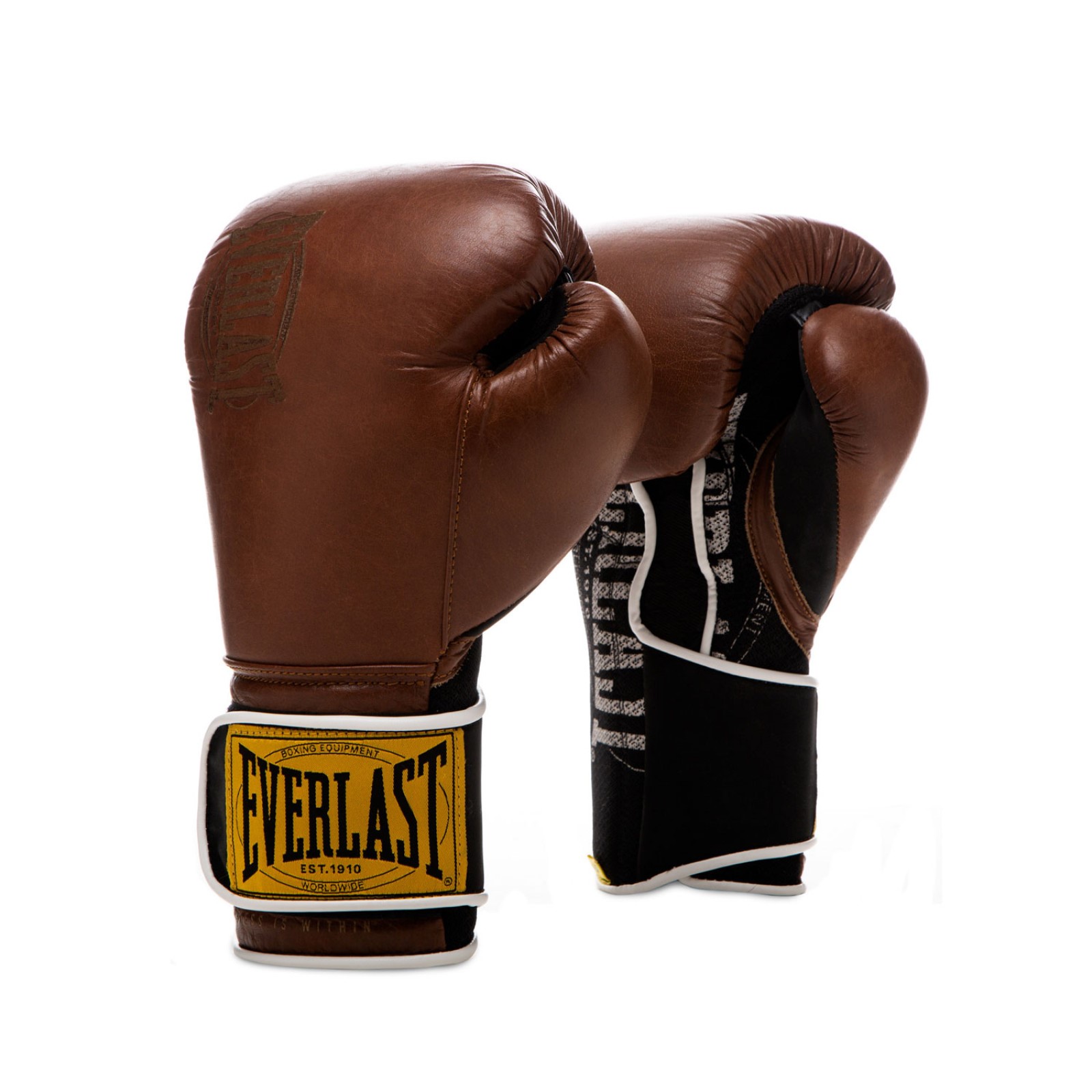 Everlast 1910 Classic Training Gloves - Brown 12 oz